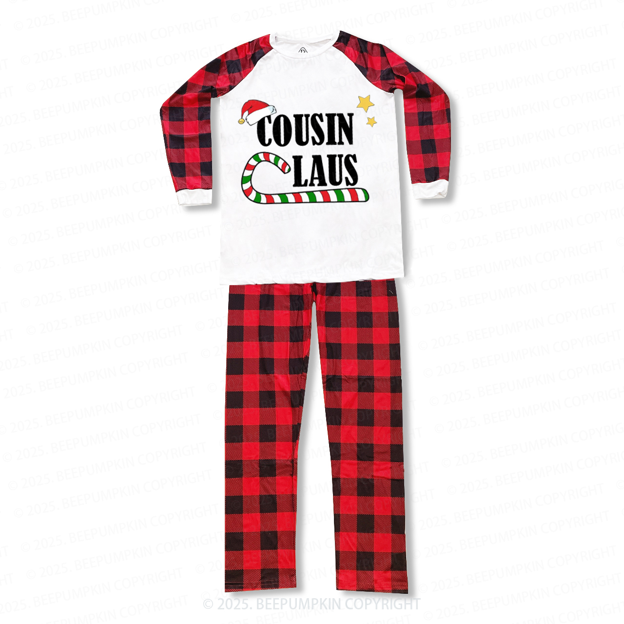 Personalized Holiday Claus Squad Christmas Family Matching Pajamas
