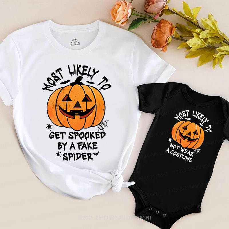 Personalized Most Likely To Halloween Family Matching Shirts