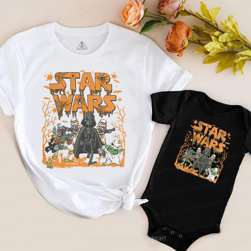 Galactic Halloween Family Matching Shirts