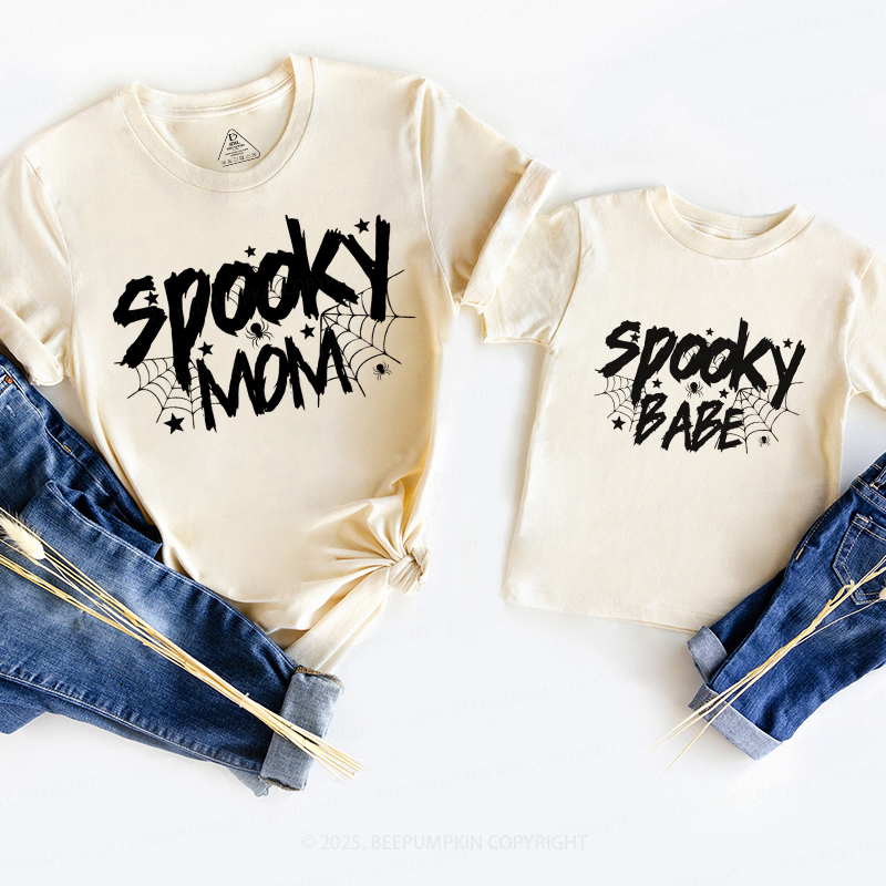 Personalized Ghostly Halloween Family Fun Matching Shirts