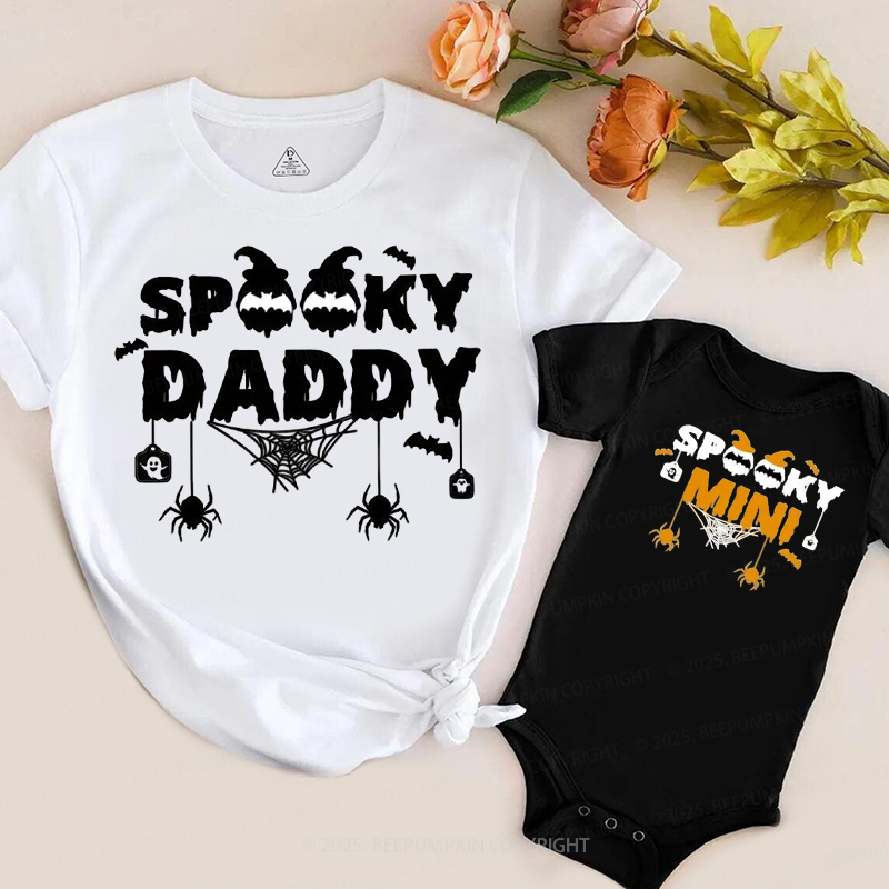 Personalized Spooky Halloween Family Matching Shirts