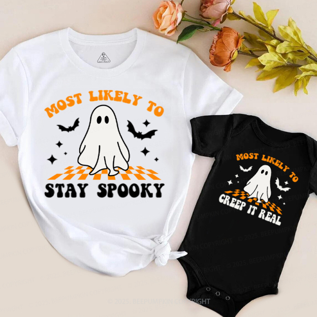 Personalized Most Likely To Halloween Family Matching Shirts