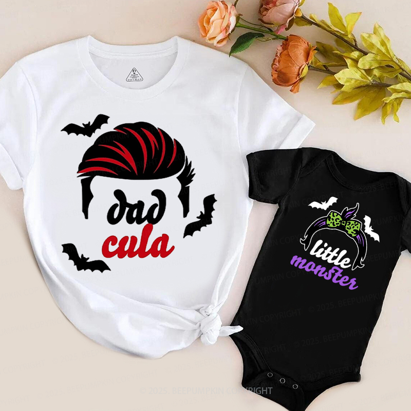 Personalized Halloween Monster Squad Family Matching Shirts