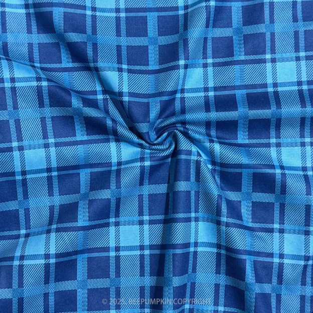 Personalized Holiday Train Adventure Christmas Matching Blue Pajamas Beepumpkin