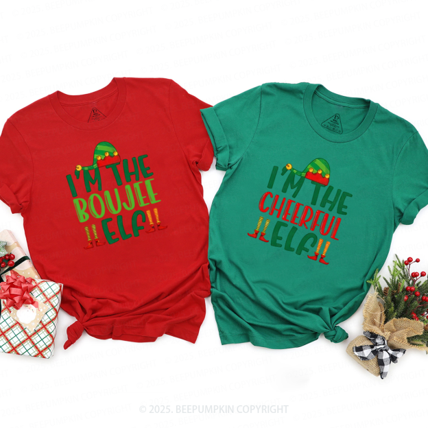 I'm The Elf Family Matching T-Shirts Beepumpkin