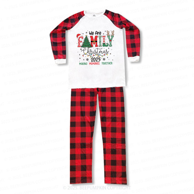 We Are Family Christmas 2025 Family Matching Pajamas