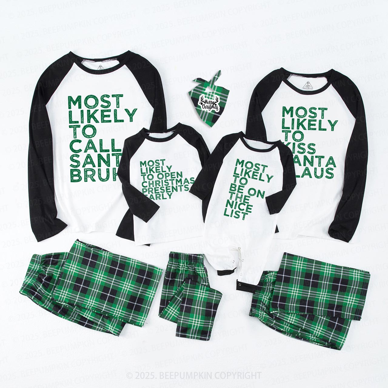 Personalized 25 Most Likely Family Matching Pajamas