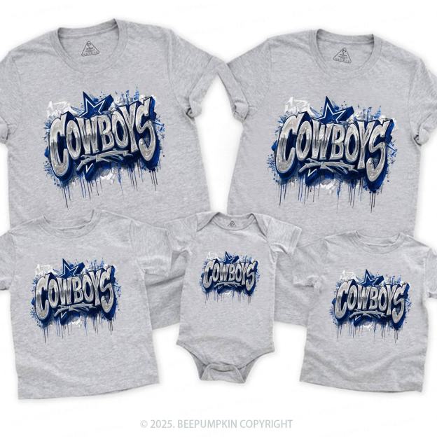 Bold Star Crew Family Matching Tees Beepumpkin