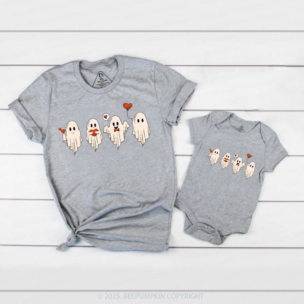 Valentines Ghost Family Shirt