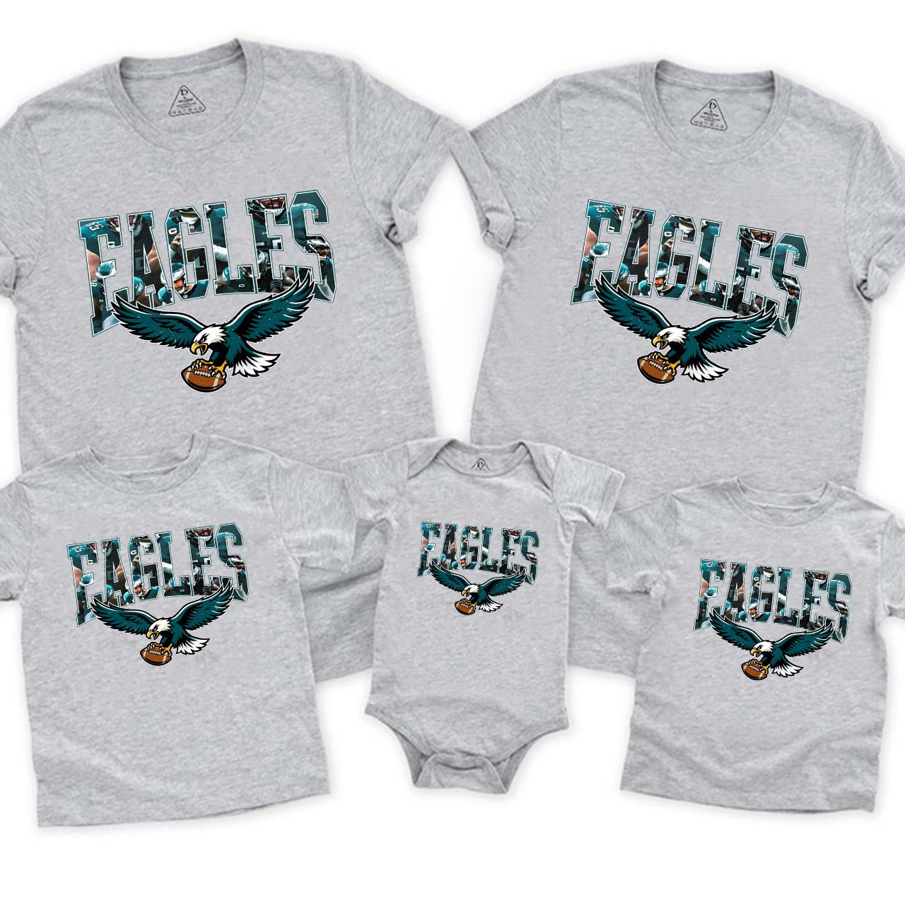 Talons Up Football Family Matching Tees Beepumpkin