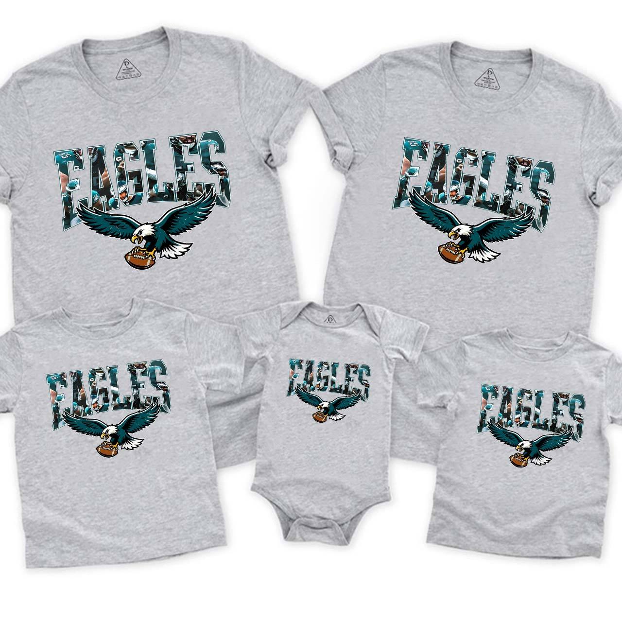 Talons Up Football Family Matching Tees Beepumpkin