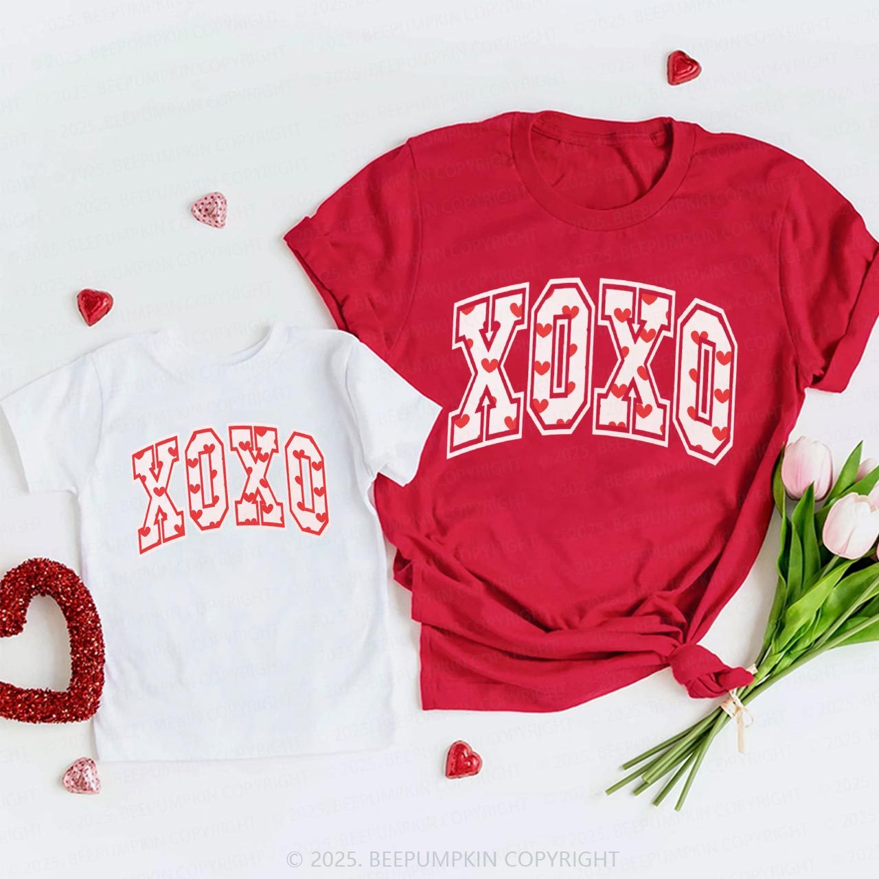 All You Need Is XOXO Valentine's Day Family Shirt