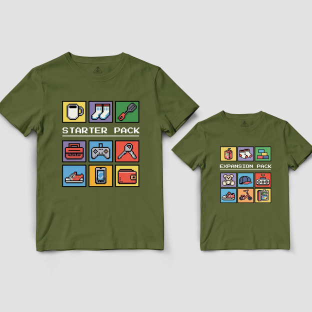 Starter Pack & Expansion Pack Dad&Me Matching Shirts