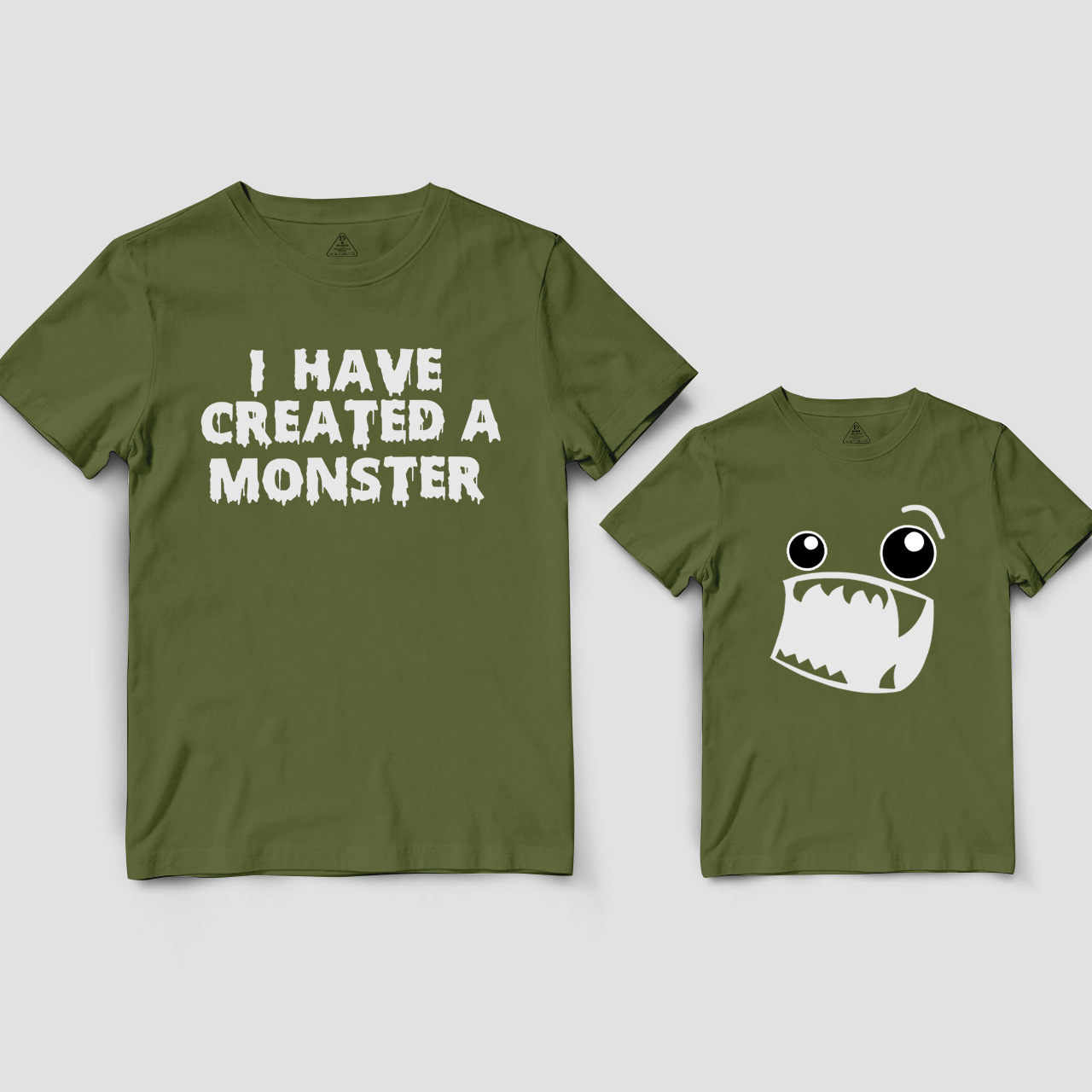 I Have Created A Monster Dad&Me Matching Shirts