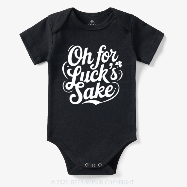 Oh For Luck’s Sake St. Patrick's Day Bodysuit