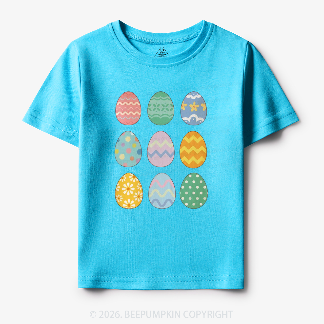 Cute Pastel Easter Egg Toddler&Kid's Tees