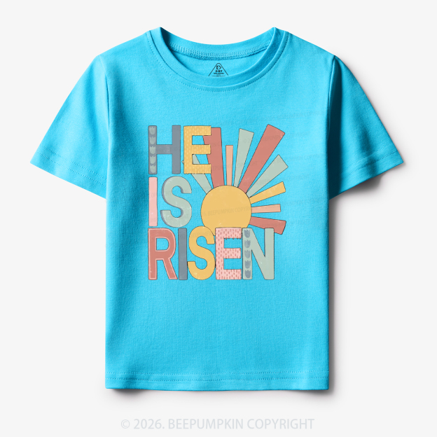He Is Risen Love Like Jesus Easter Toddler&Kid's Tees