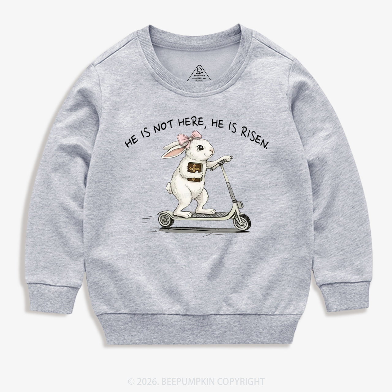 He Is Not Here He Is Risen Kid's Sweatshirt