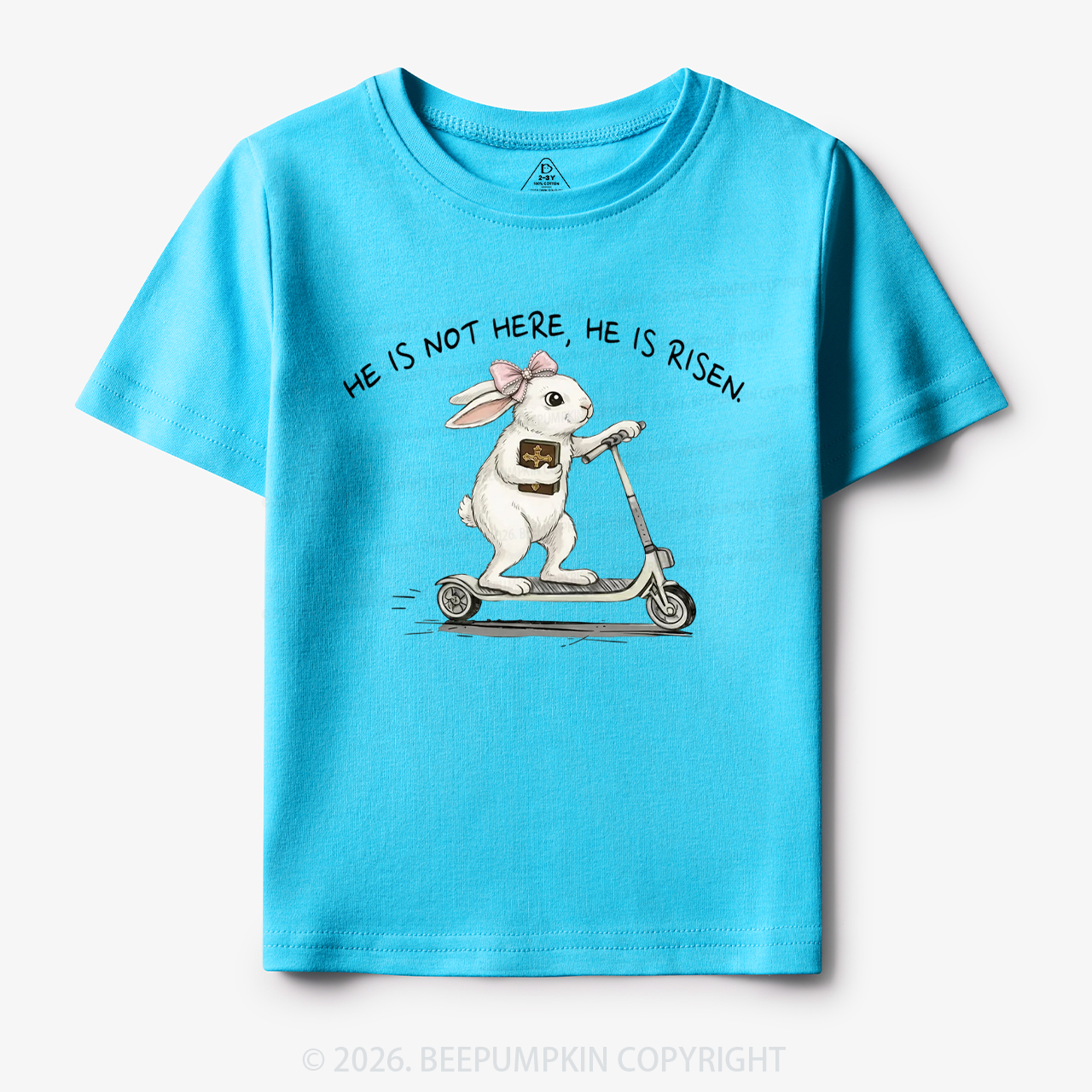 He Is Not Here He Is Risen Toddler&Kid's Tees