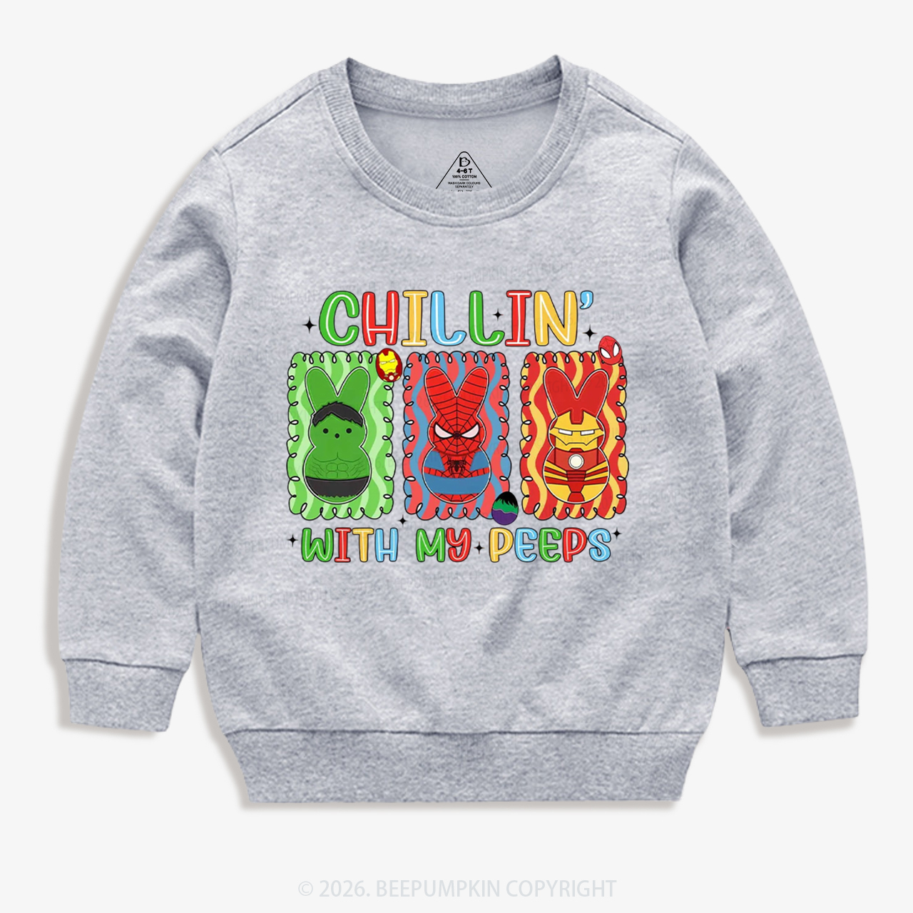 Chillin With My Friends Kid's Sweatshirt