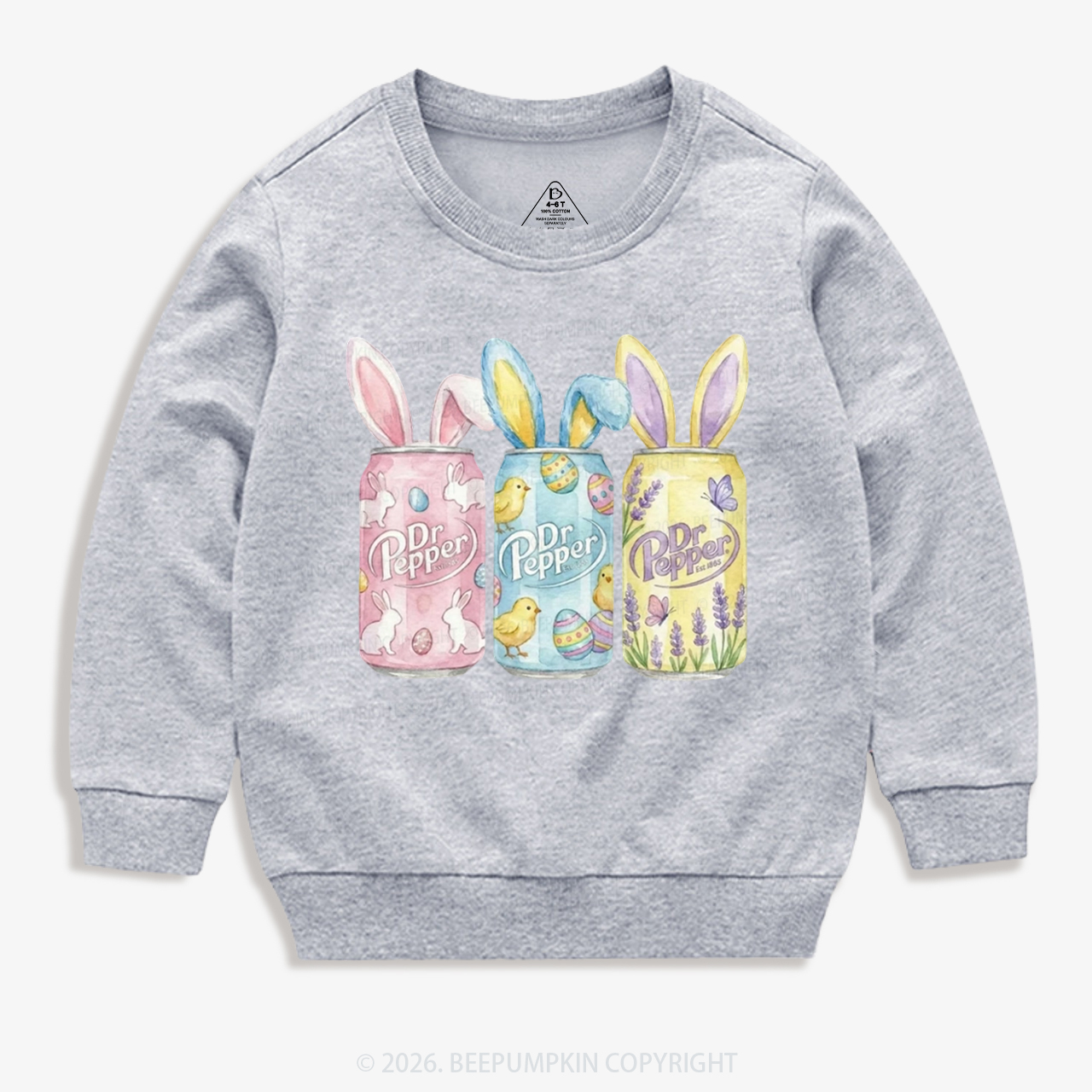 Bunny Easter Soda Kid's Sweatshirt