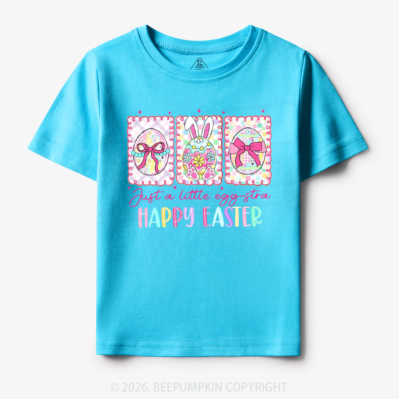 Just A Little Egg Star Easter Toddler&Kid's Tees