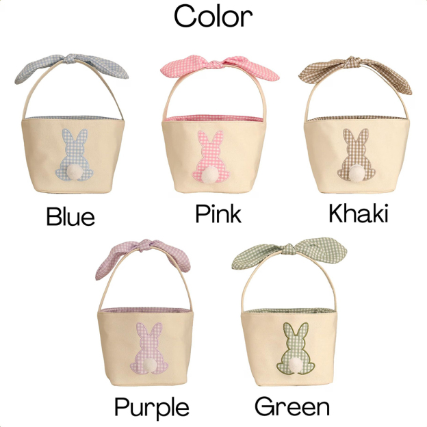 Personalized Easter Bunny Rabbit Basket