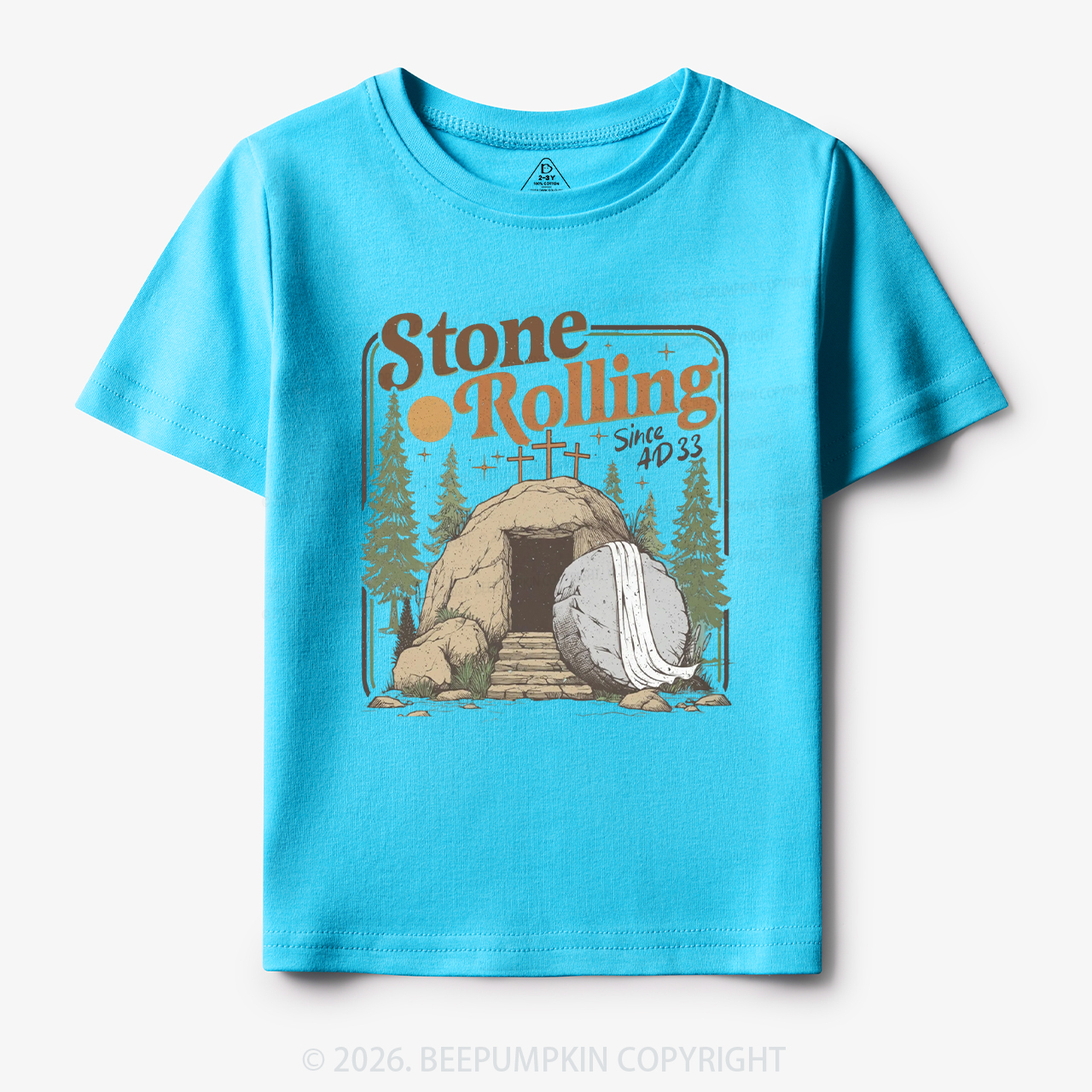 Trendy Music Easter Jesus Christ Toddler&Kid's Tees