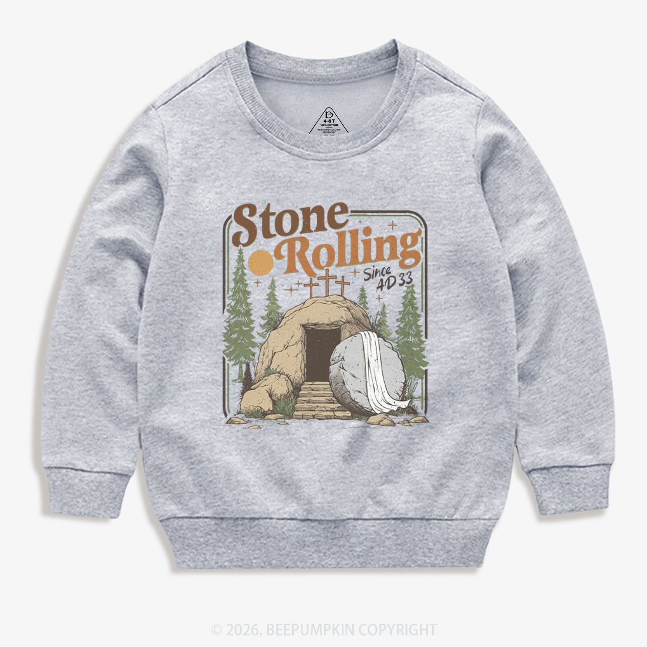 Trendy Music Easter Jesus Christ Kid's Sweatshirt