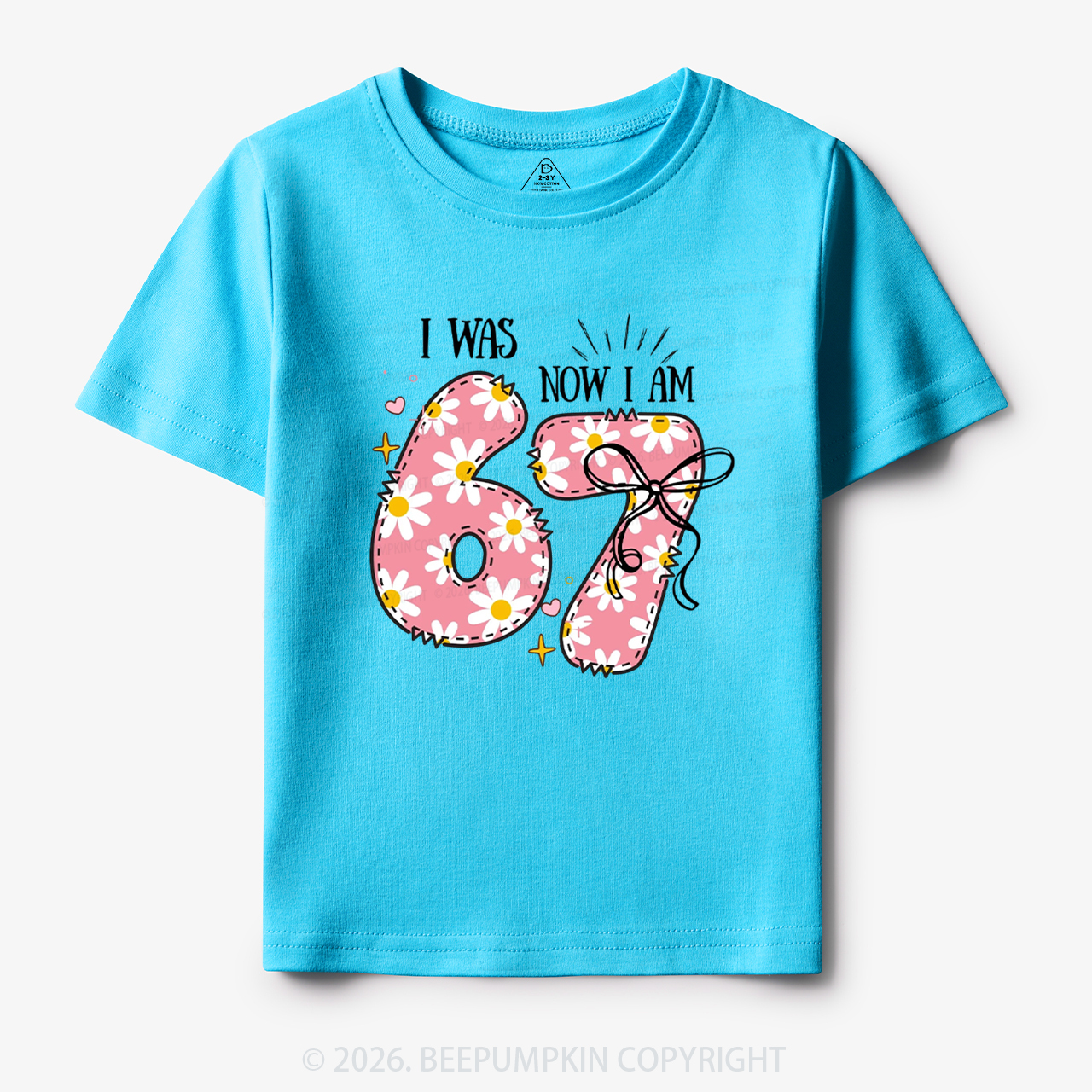 I Was 6 Now I'm 7 Toddler&Kid's Tees 7