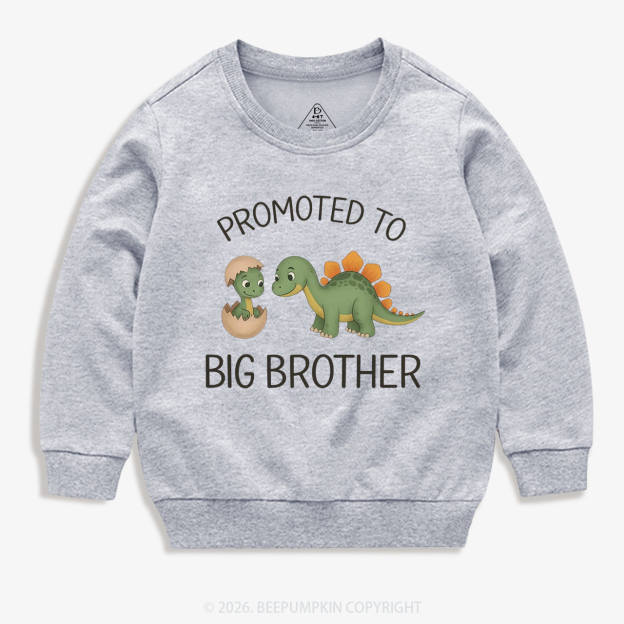 Promoted to Big Brother Kid's Sweatshirt