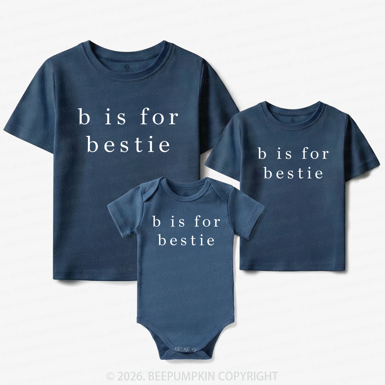Bis For Bestie Matching Tees For Siblings