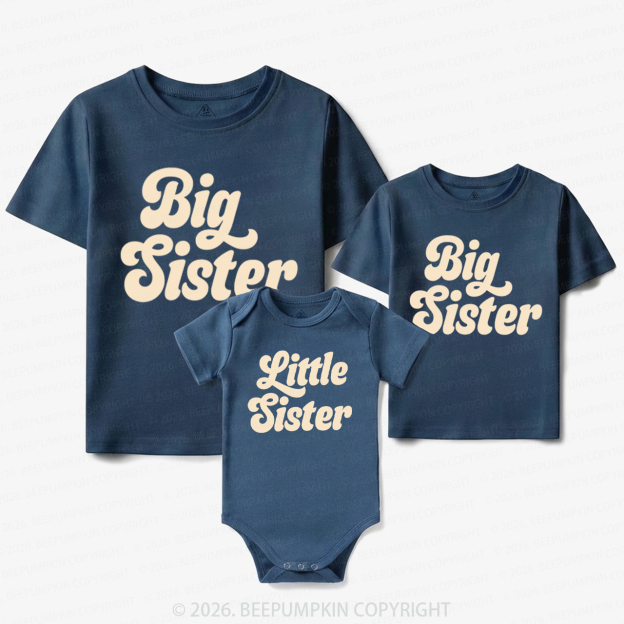 Groovy Sisters Matching Tees For Siblings