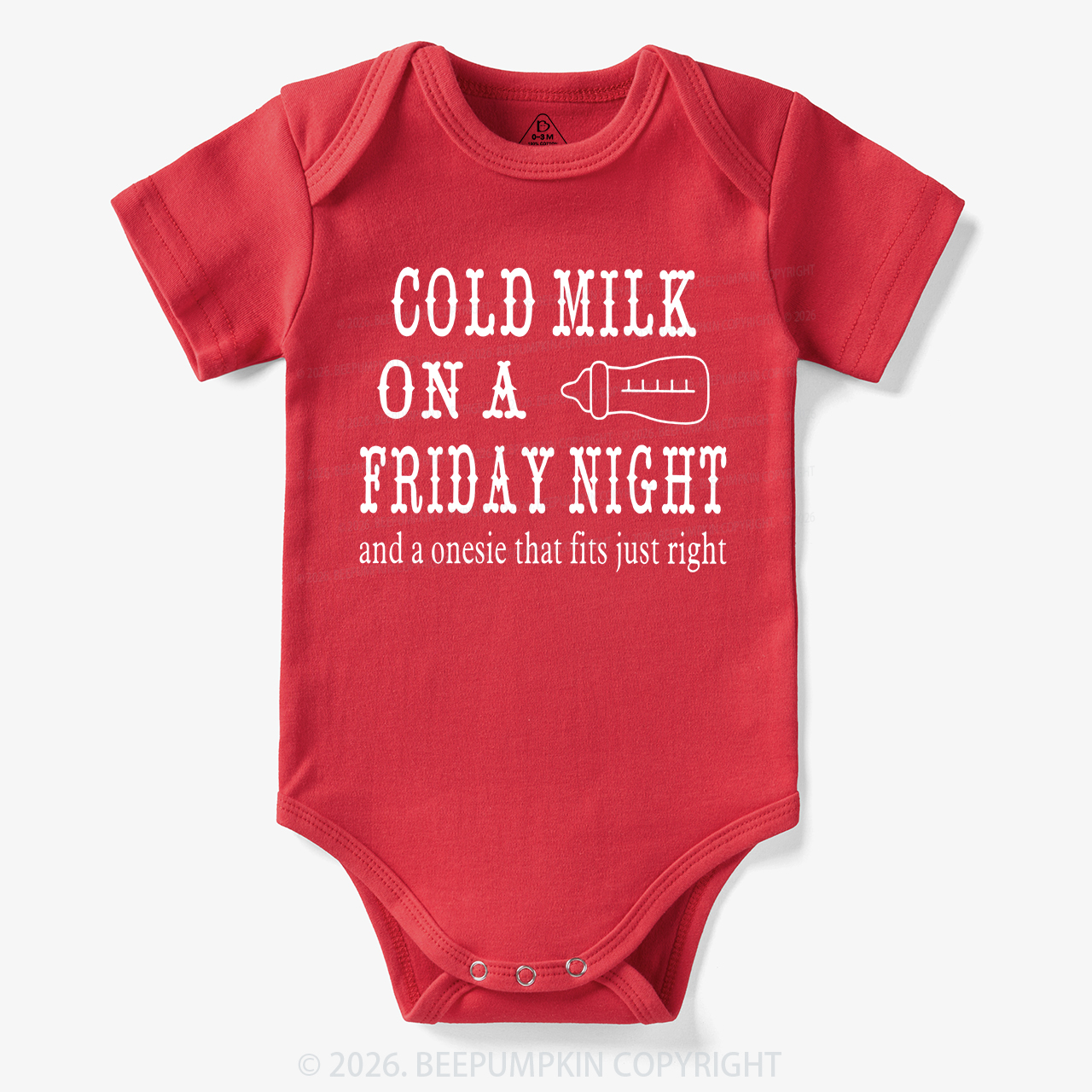 Cold Milk Friday Night Bodysuit 7