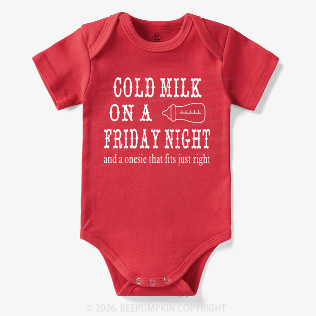 Cold Milk Friday Night Bodysuit 7