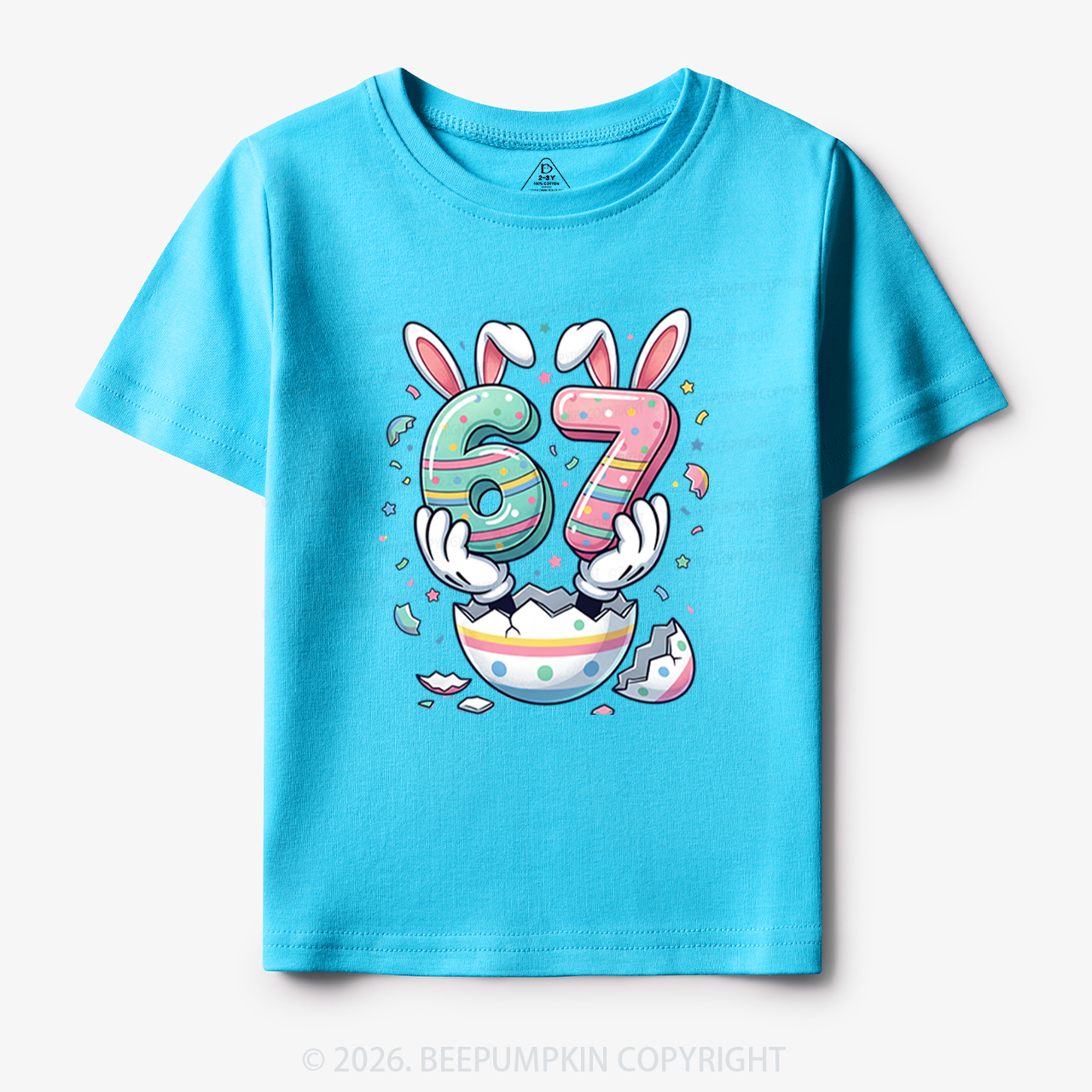 67 Easter Bunny Funny Toddler&Kid's Tees