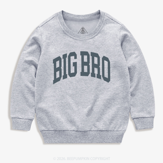 Big Bro Boho Natural Kid's Sweatshirt