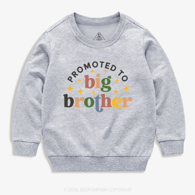 Future Promoted To Big Brother Kid's Sweatshirt