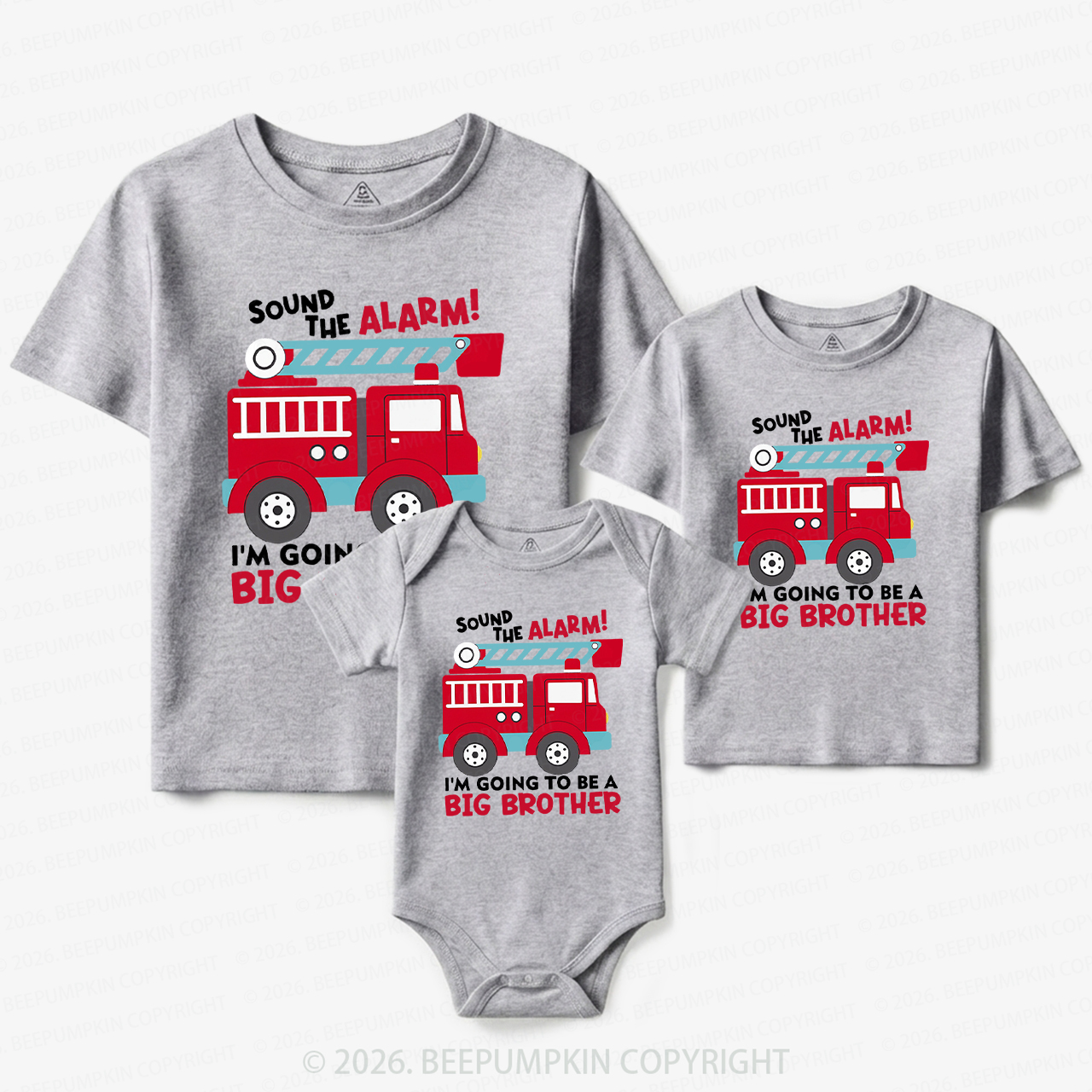 Big Brother Baby Announcement Matching Tees For Siblings