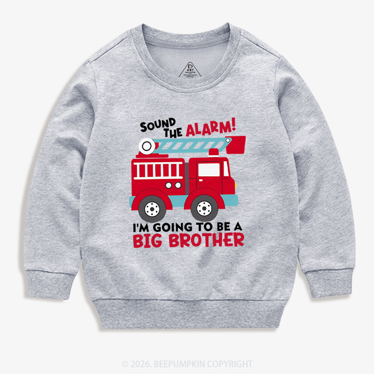 Big Brother Baby Announcement Kid's Sweatshirt