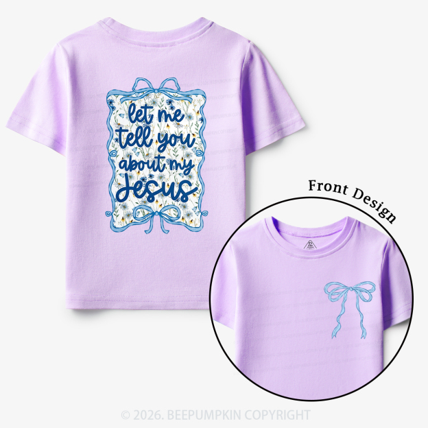 Love like Jesus Coquette Bows Toddler&Kid's Tees