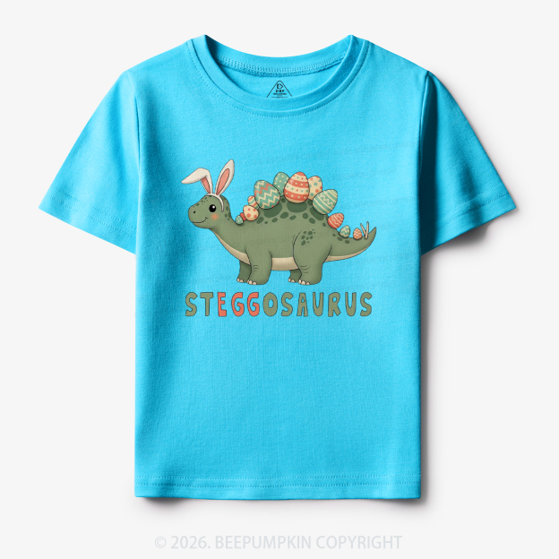 Steggosaurus Easter Dinosaur Toddler&Kid's Tees