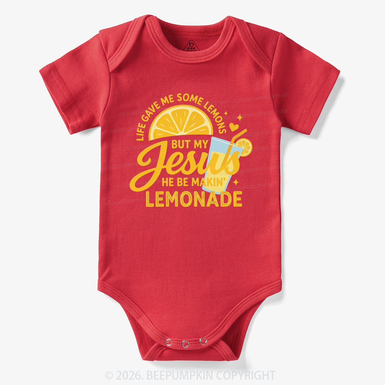 Life Gave Me Some Lemons Jesus Bodysuit