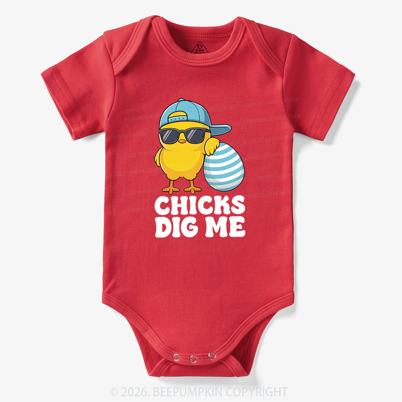 Chicks Dig Me Easter Bodysuit
