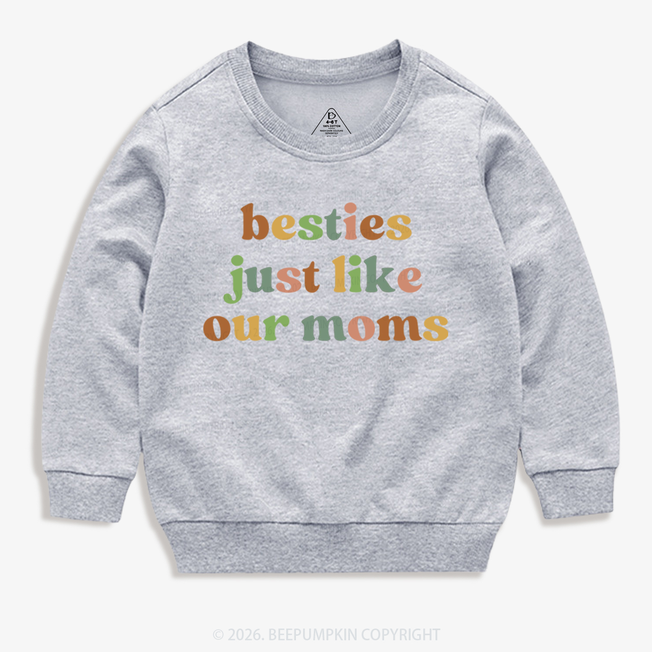 Besties Just Like Our Moms Kid's Sweatshirt