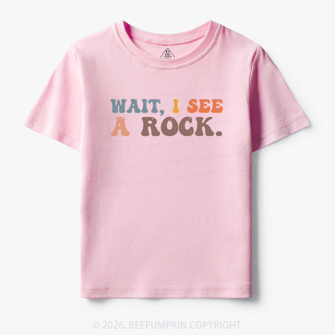 Wait I See a Rock Toddler&Kid's Tees