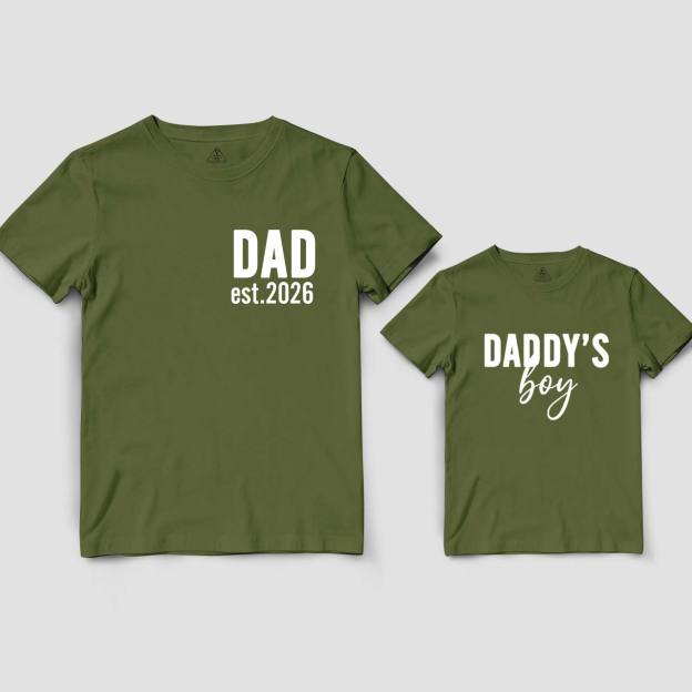 Special Dad&Dad's Boy Girl Matching Tees For Dad & Me