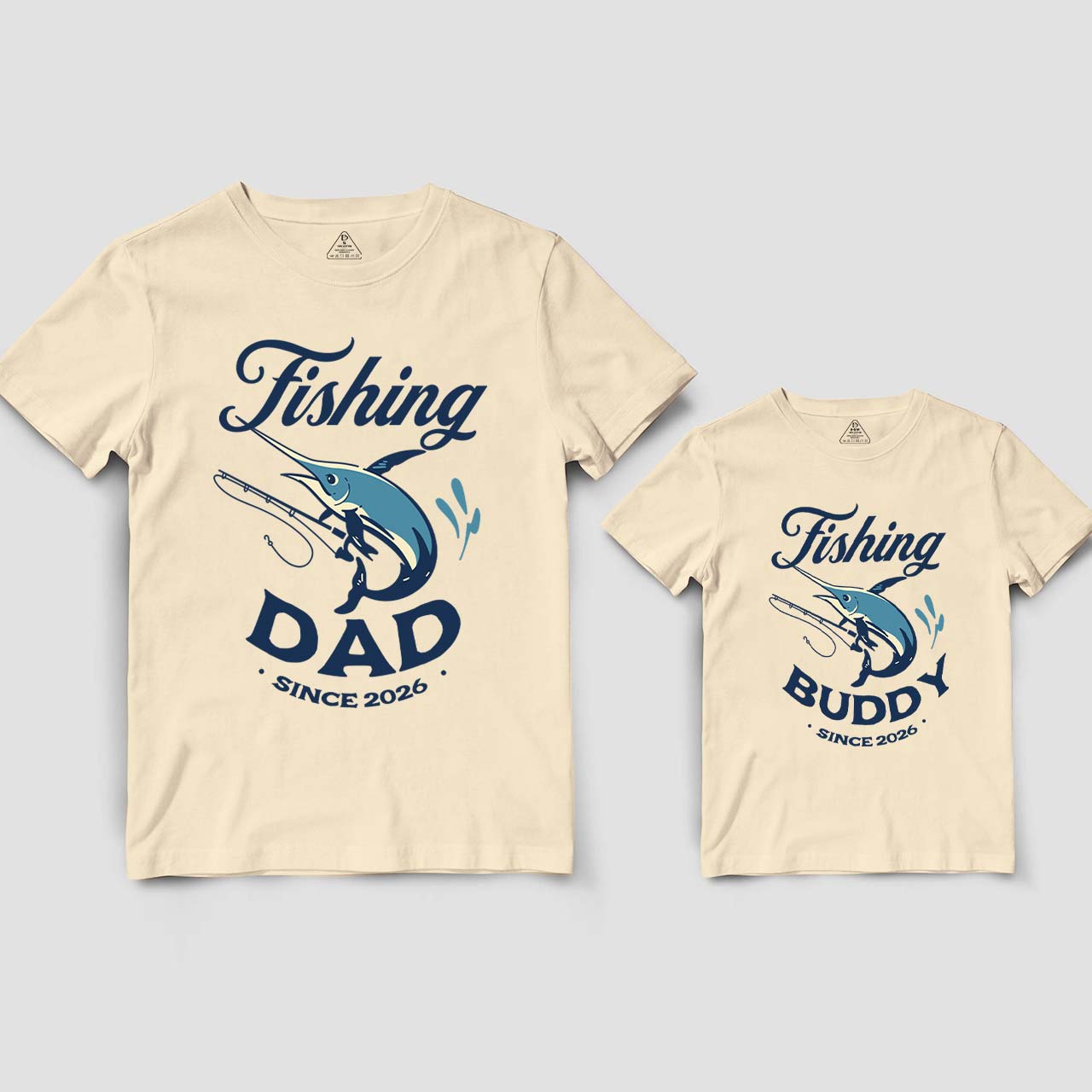 Personalized Fishing Dad&Me Matching Shirts