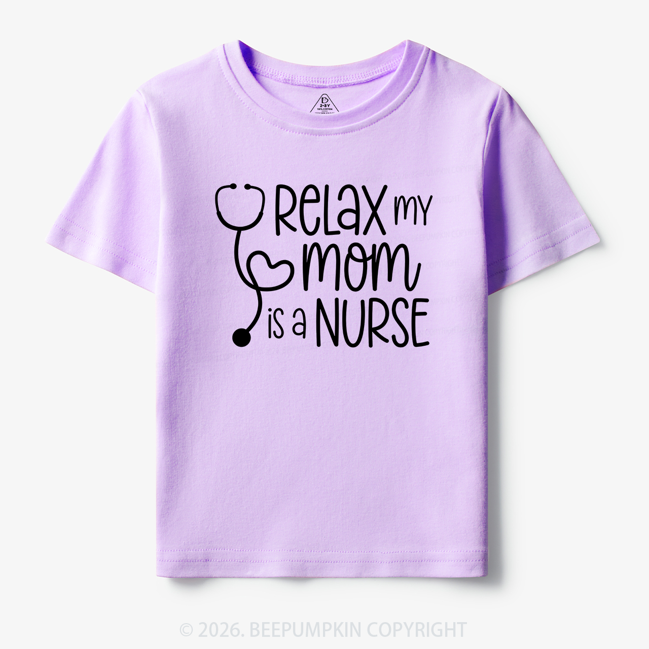 Relax My Mom Is A Nurse Toddler&Kid's Tees