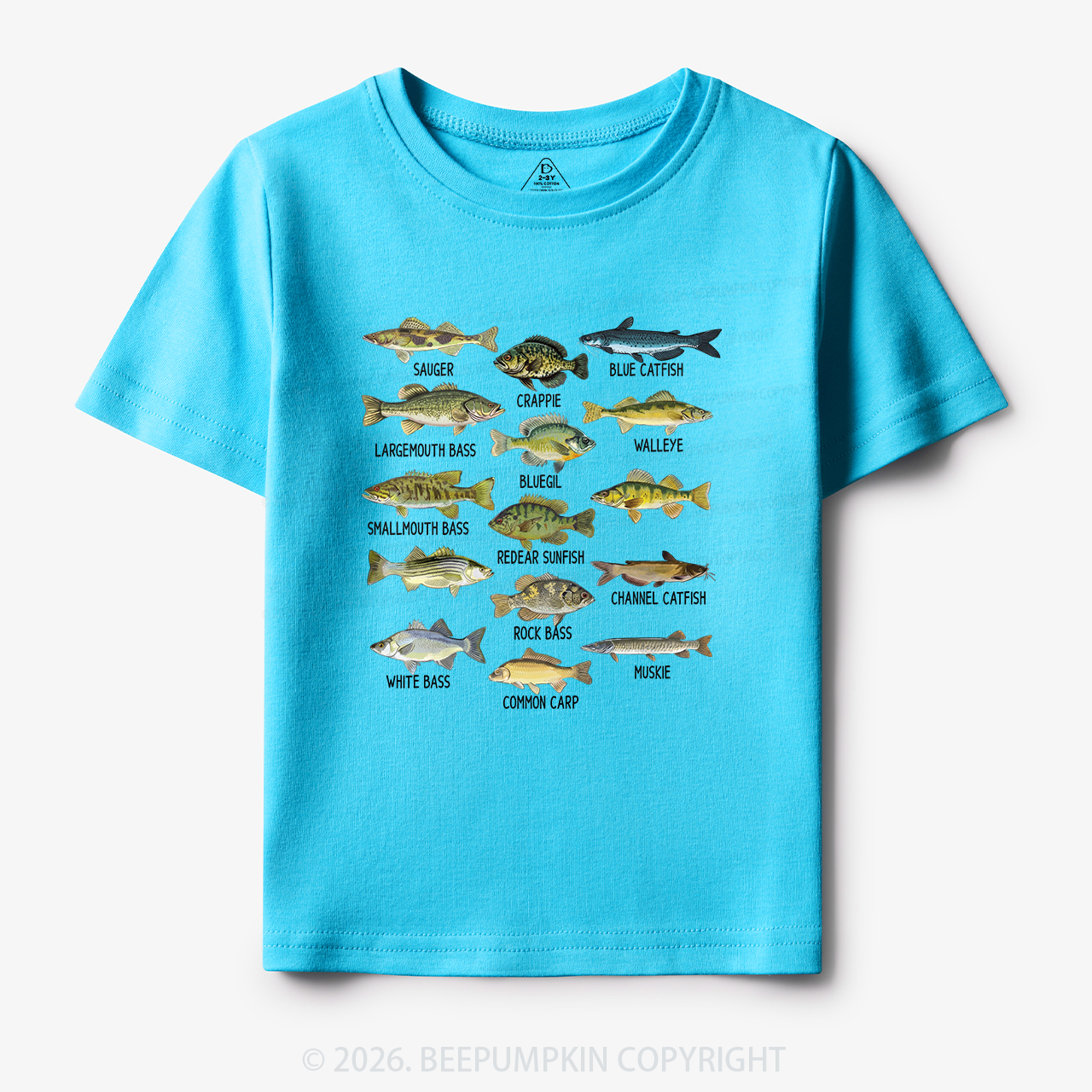 North American Fish Toddler&Kid's Tees